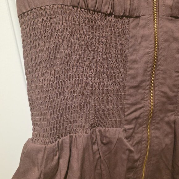 Anthropologie The Tommy Zip Front Dress NWT M - Picture 10 of 11